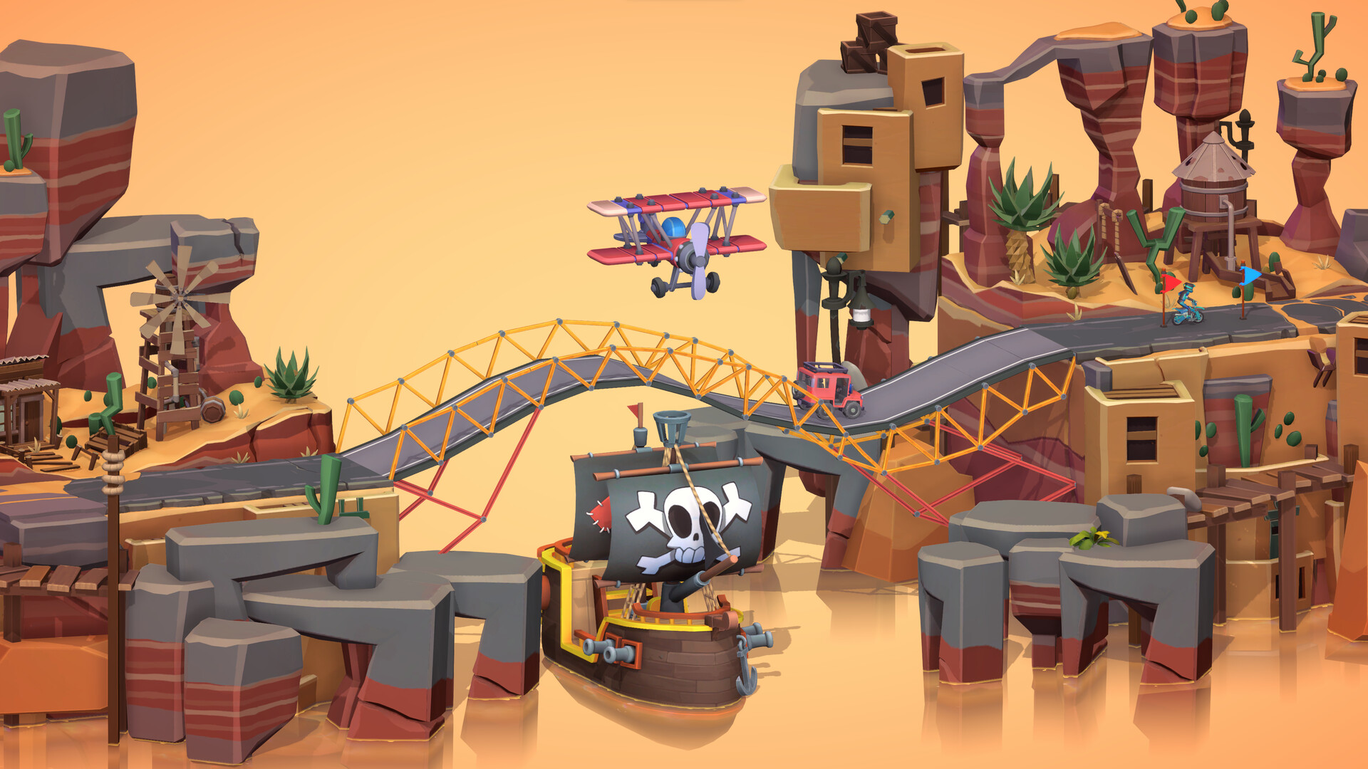 桥梁建筑师3/Poly Bridge 3-Ferry资源网