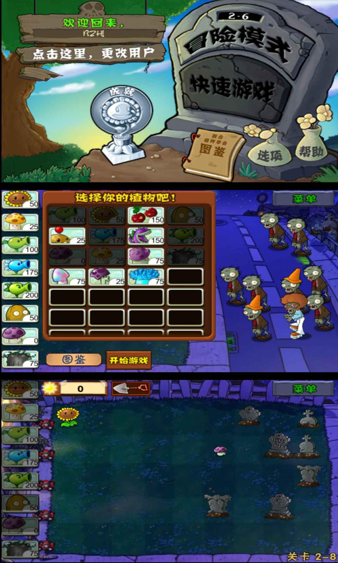 经典怀旧游戏 植物大战僵尸-Ferry资源网