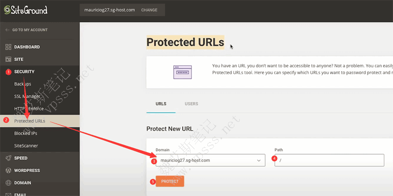 SiteGround如何在网站设计期间限制访问