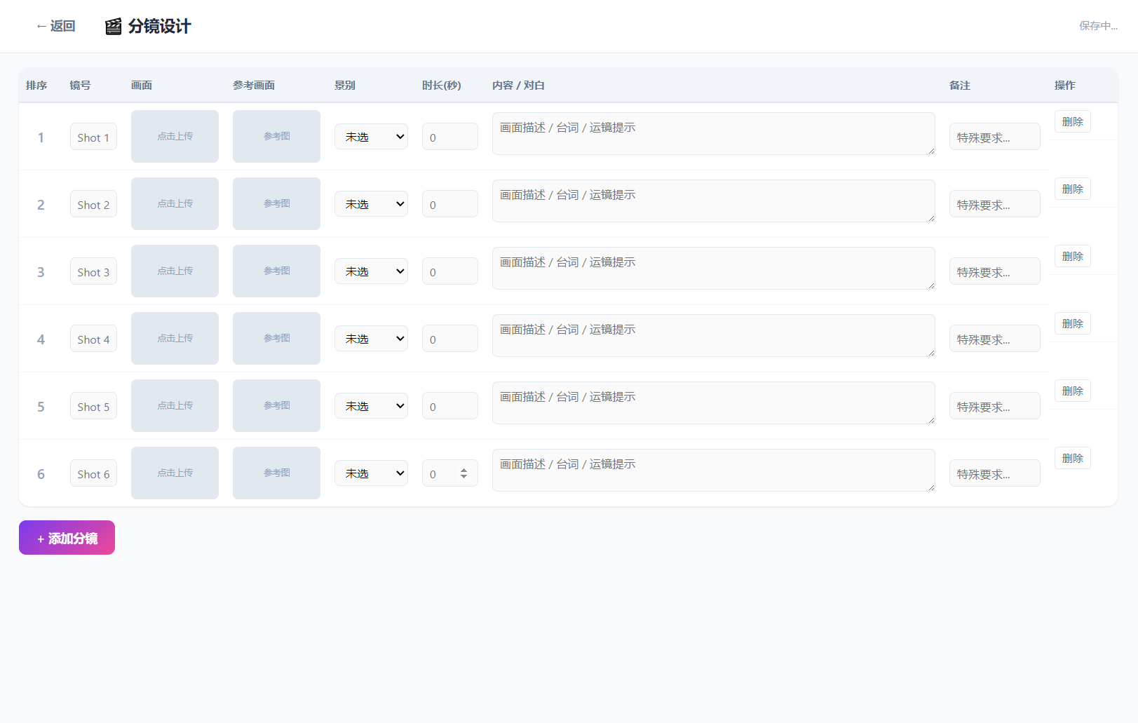 影视脚本分镜在线协作系统源码-Ferry资源网