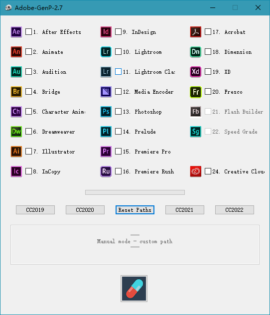 Adobe 通杀补丁 GenP/Zii-Ferry资源网