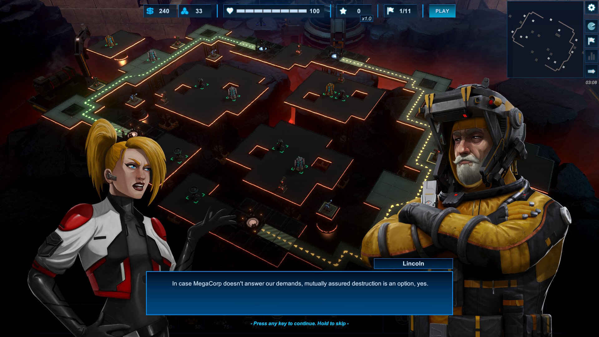 铁壁矩阵：轴突塔防/Axon TD: Uprising