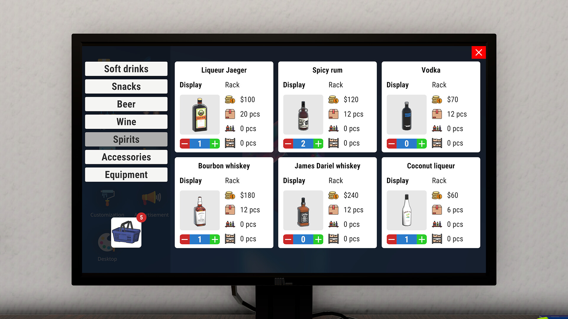 酒类商店模拟器/Liquor Store Simulator-Ferry资源网