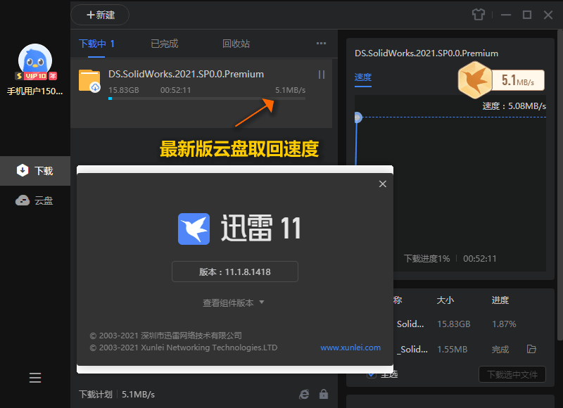 迅雷11 v11.2.2.1716 SVIP绿色版-趣奇资源网-第6张图片