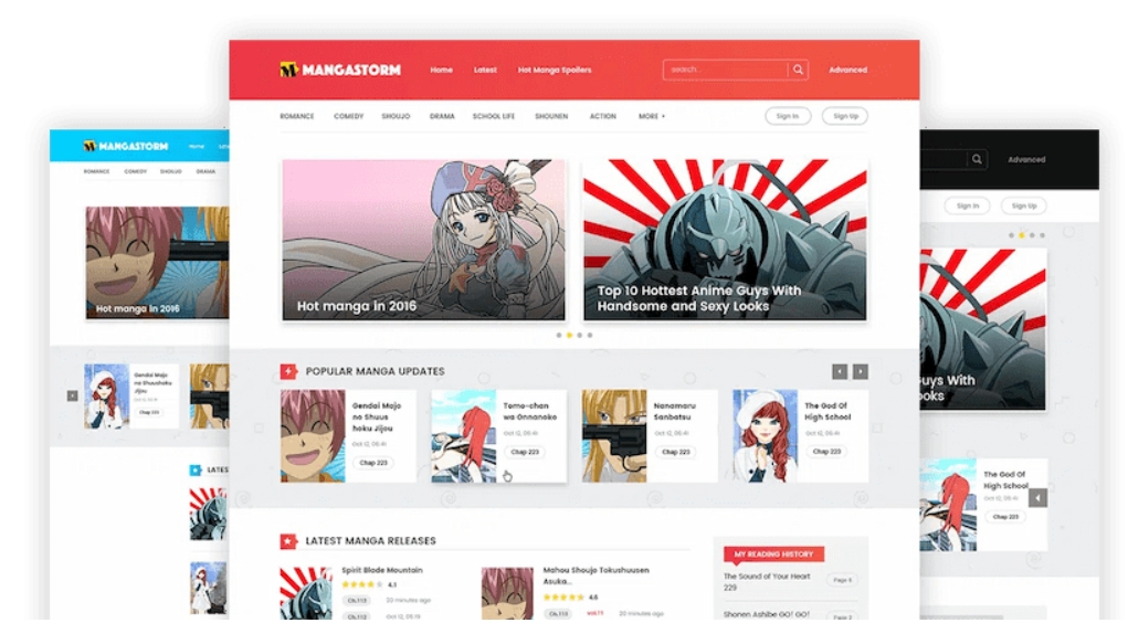 Madara 2.2.2.1主题源码 响应式WordPress漫画小说主题模板-Ferry资源网
