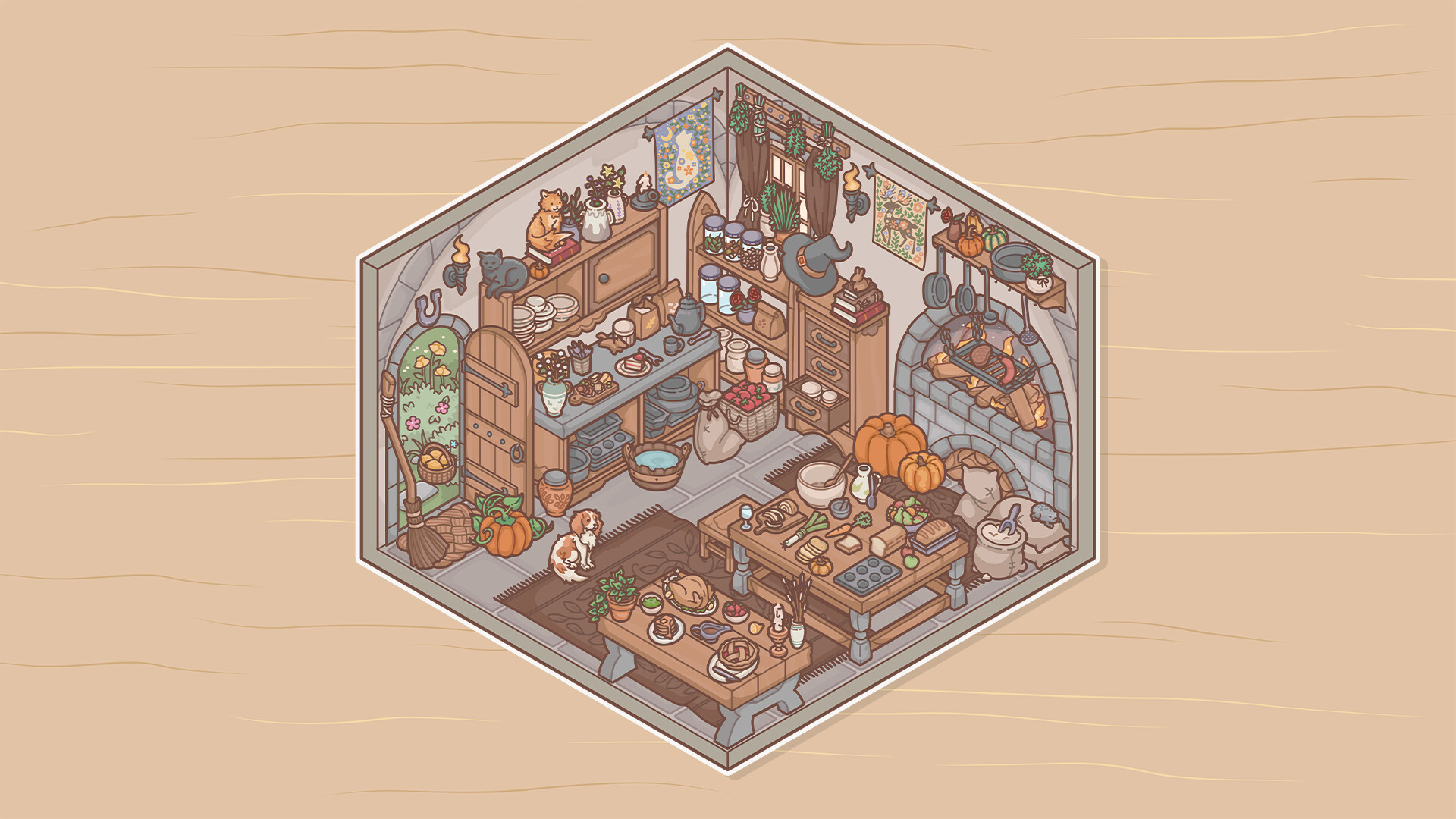 造景贴纸：治愈小角落/Little Corners