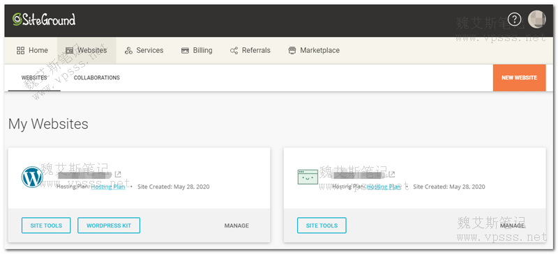 Siteground 的 WordPress Kit功能