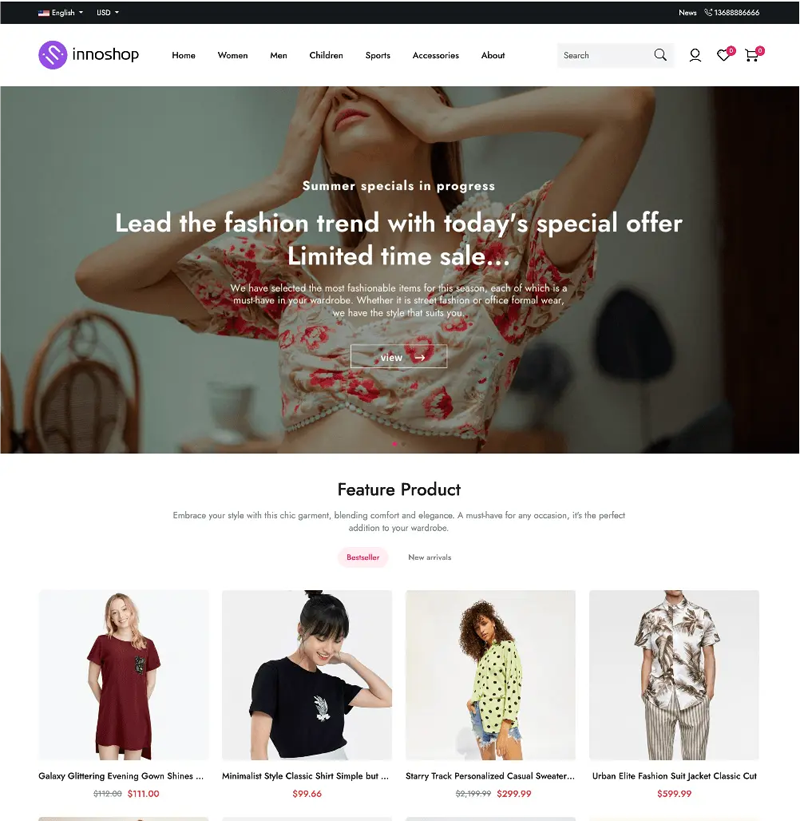 InnoShop(PHP开源免费跨境电商系统)-Ferry资源网