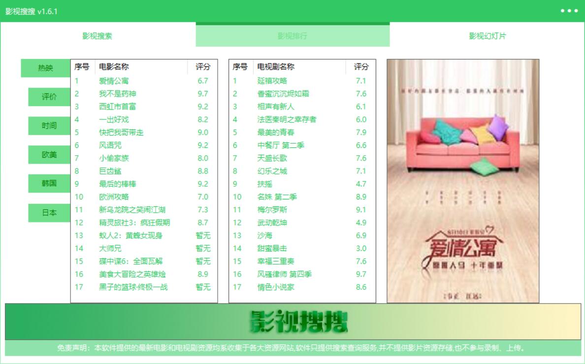 影视搜搜 一键搜索影视资源-Ferry资源网