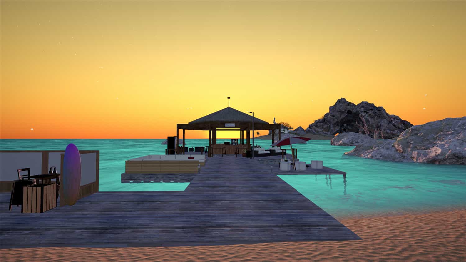 《海滩俱乐部模拟器2024》中文版-趣奇资源网-第6张图片