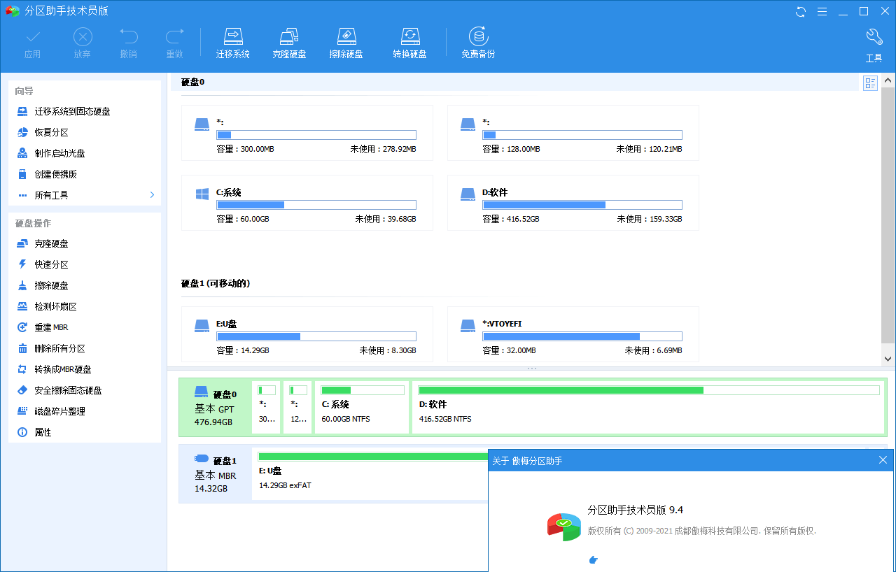 分区助手技术员v10.11.0特别版-Ferry资源网