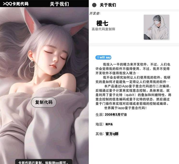 QQ卡死代码_1.0直接卡死对方-Ferry资源网