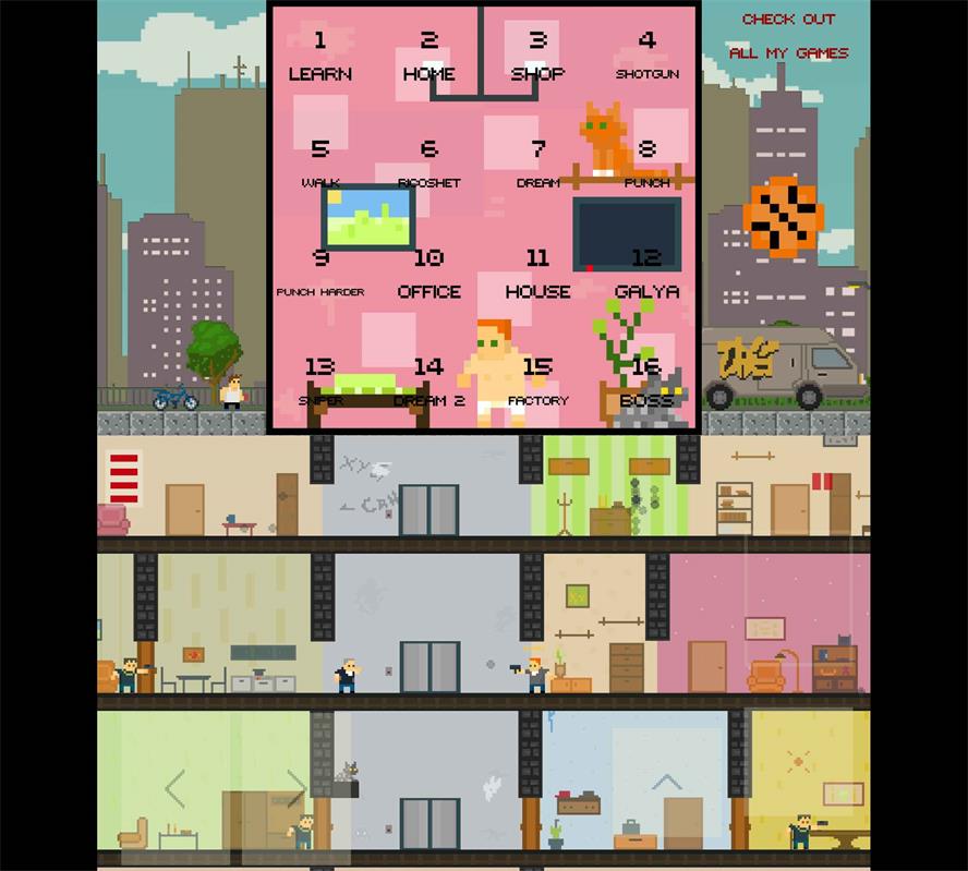 2D像素IO闯关游戏 激战-Ferry资源网