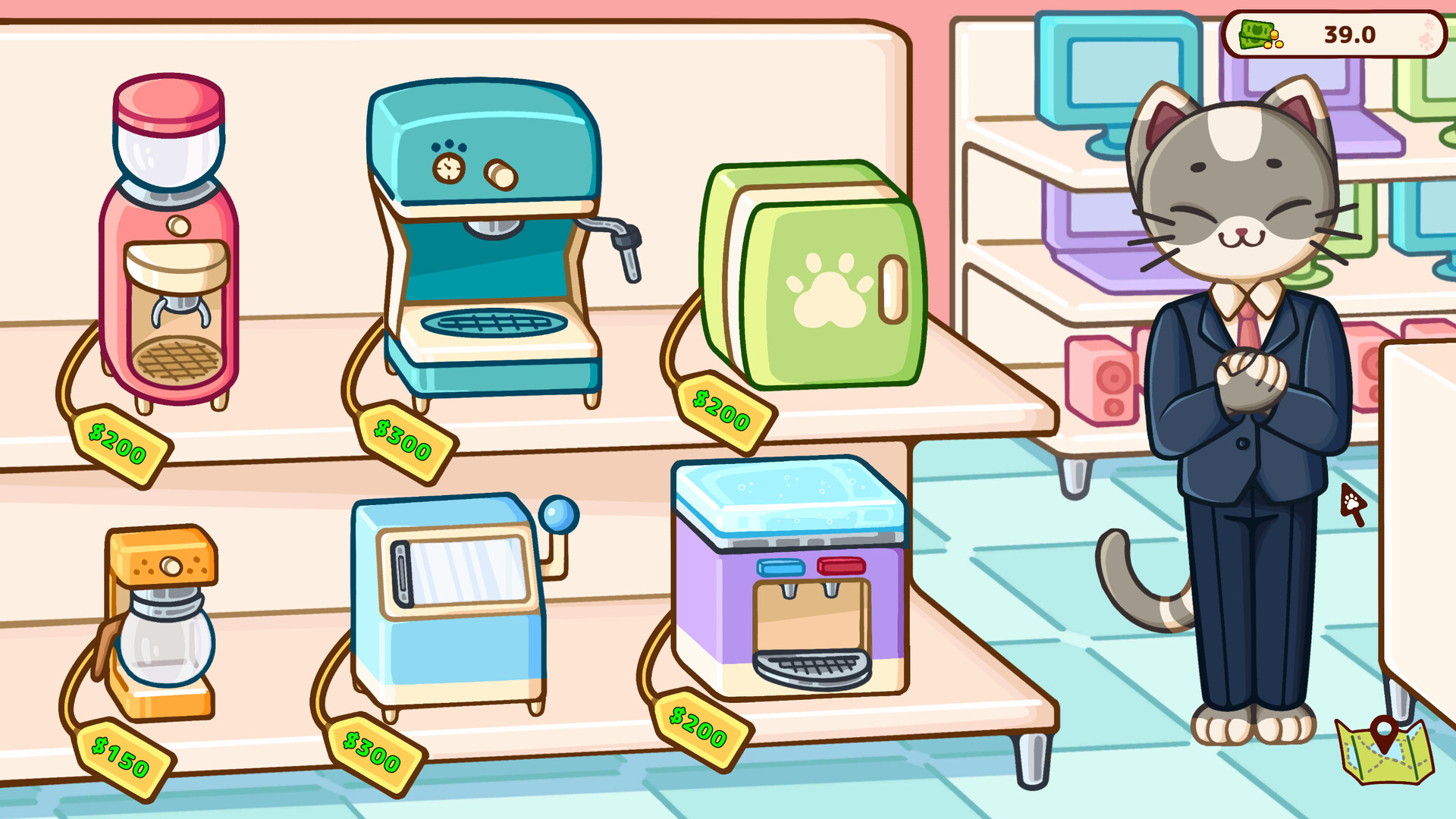 喵喵甜品屋/Cats & Cups-Ferry资源网