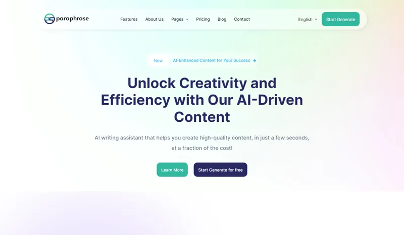 Bootstrap响应式AI写作助手官网源码-Ferry资源网