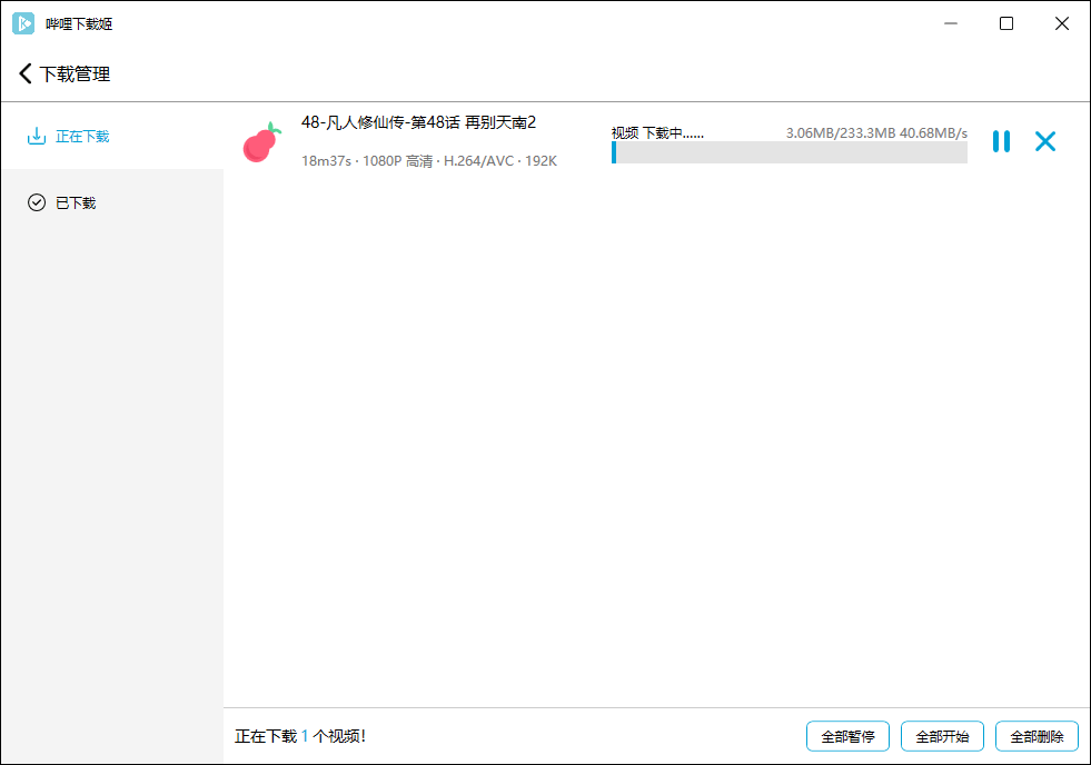 哔哩哔哩视频下载姬v1.0.16绿色版-Ferry资源网