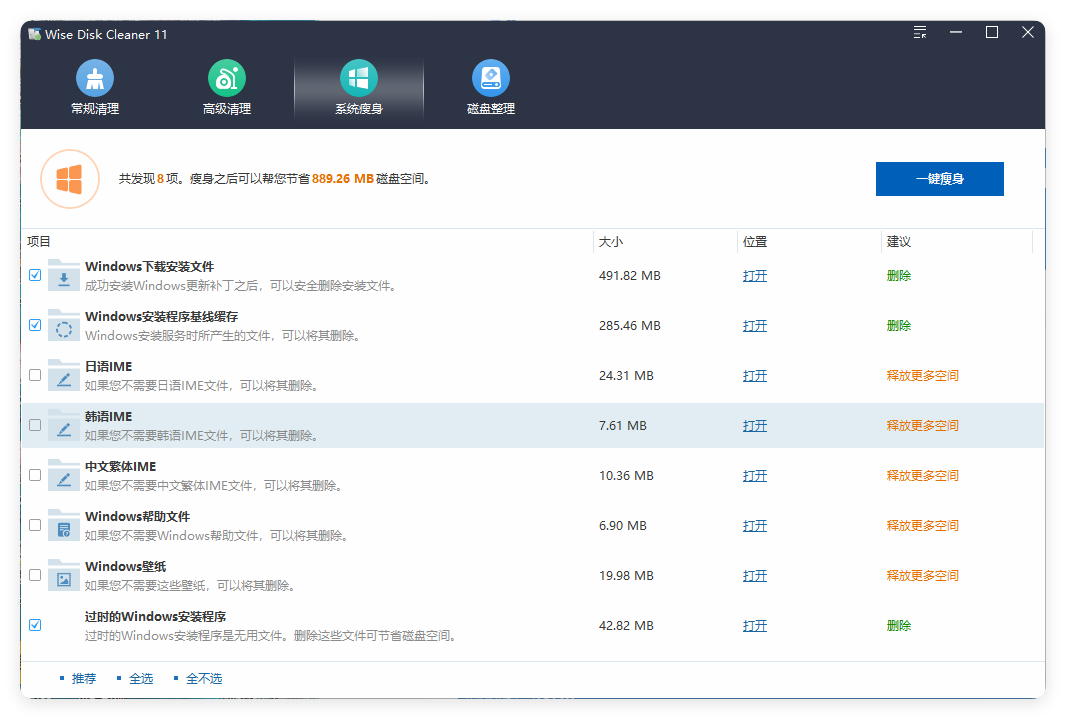 Wise Disk Cleaner v11.2.4.844绿色版-Ferry资源网
