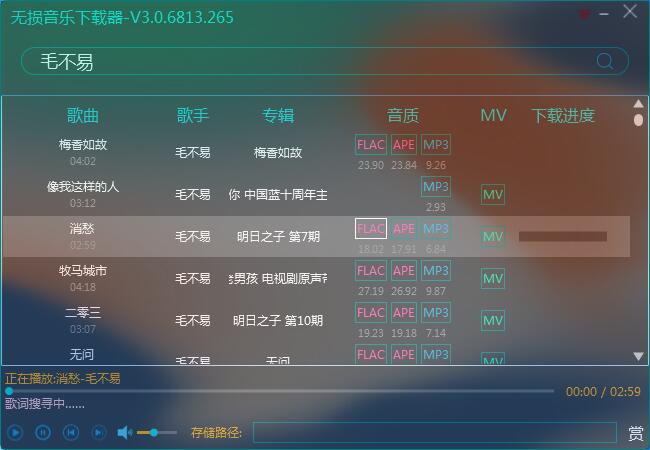 几百KB的无损音乐播放下载器-Ferry资源网