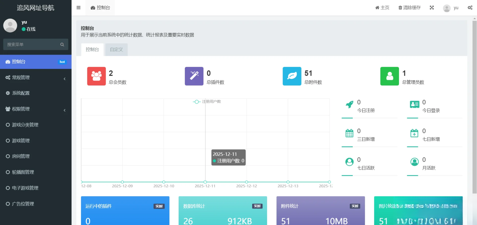 网址导航网网站源码，游戏在线试玩导航系统-Ferry资源网