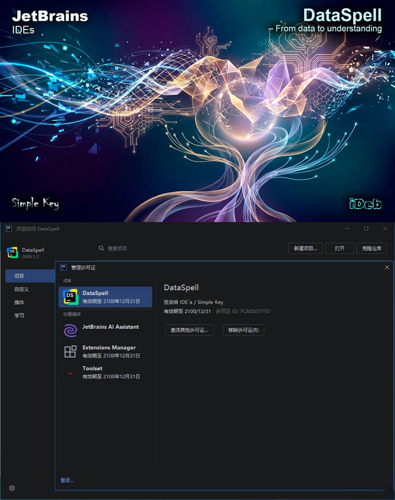 DataSpell v2026.1.2 直装特别版-Ferry资源网